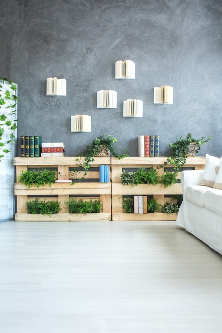 Arredo giardino con pallet riciclati