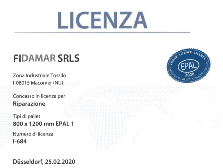 EPAL Cert